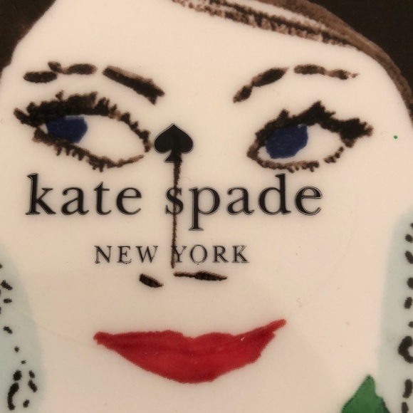 NWT Kate Spade Make Headlines tidbit charm Plates by Lenox - Picture 2 of 12